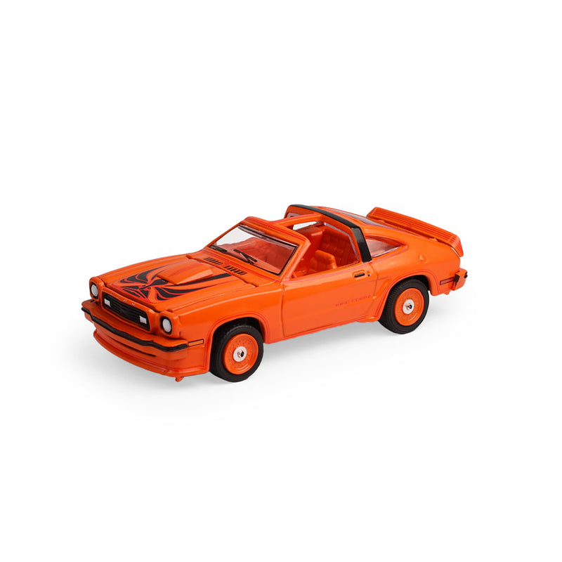 1/64 1978 Ford Mustang King Cobra II, Tangerine and Black, The Mustang Stampede Series 2 by GreenLight Collectibles