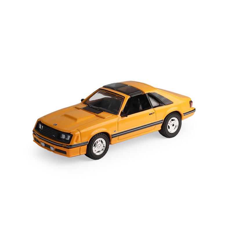 1/64 1982 Ford Fox Mustang, Medium Vanilla, The Mustang Stampede Series 2