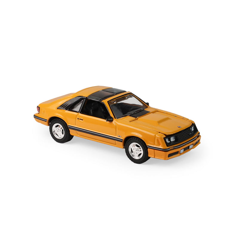1/64 1982 Ford Fox Mustang, Medium Vanilla, The Mustang Stampede Series 2