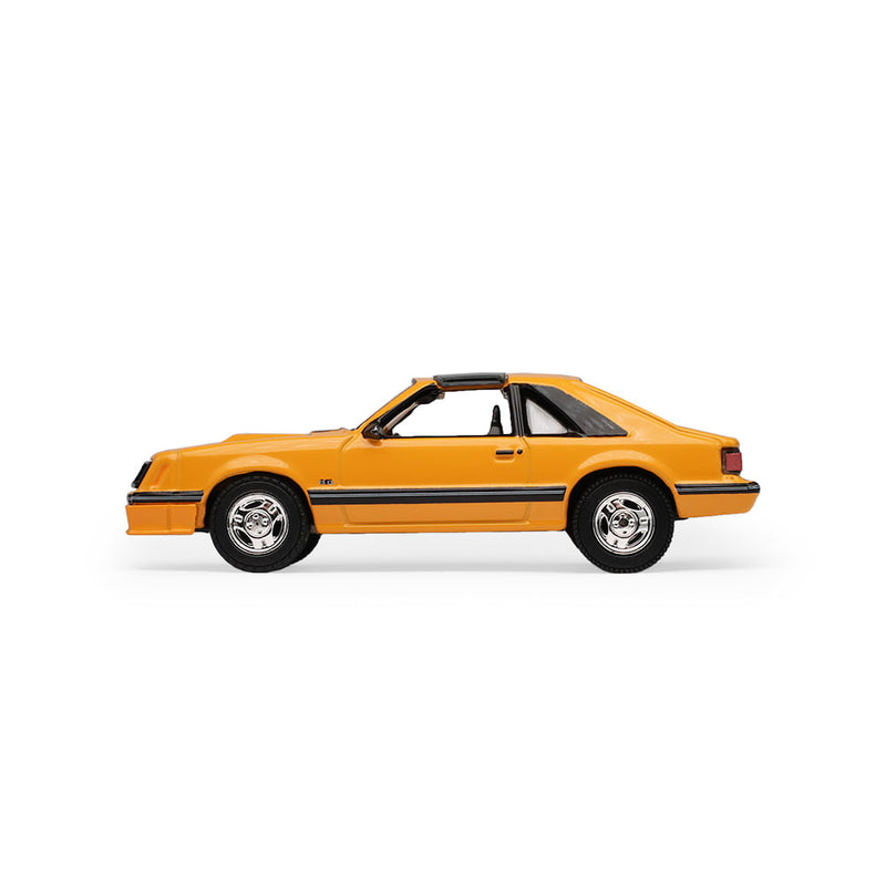 1/64 1982 Ford Fox Mustang, Medium Vanilla, The Mustang Stampede Series 2