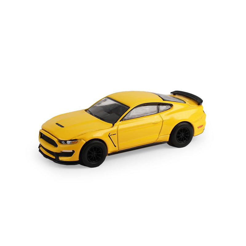 1/64 2017 Shelby GT-350, Triple Yellow Tri-Coat, The Mustang Stampede Series 2
