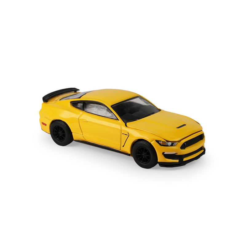 1/64 2017 Shelby GT-350, Triple Yellow Tri-Coat, The Mustang Stampede Series 2