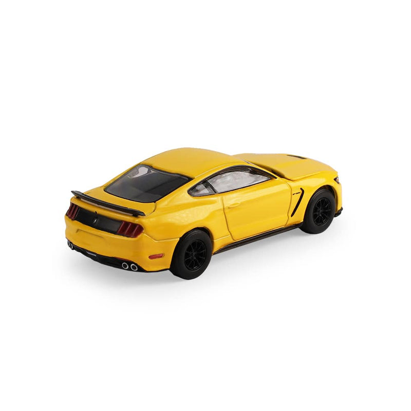 1/64 2017 Shelby GT-350, Triple Yellow Tri-Coat, The Mustang Stampede Series 2