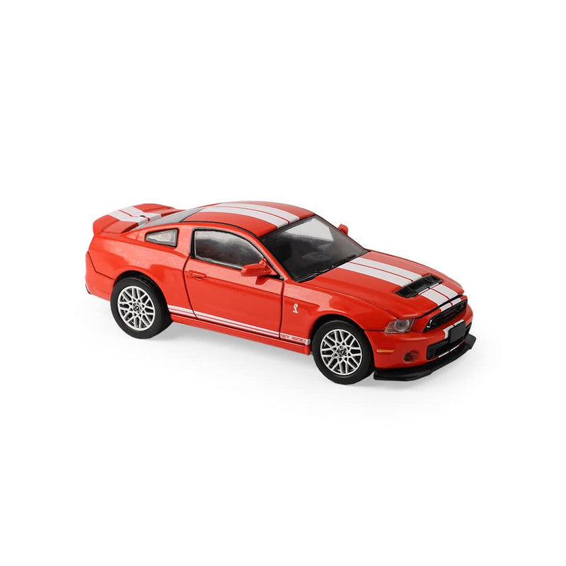 1/64 2013 Ford Shelby Mustang GT-500, Race Red, The Mustang Stampede Series 2