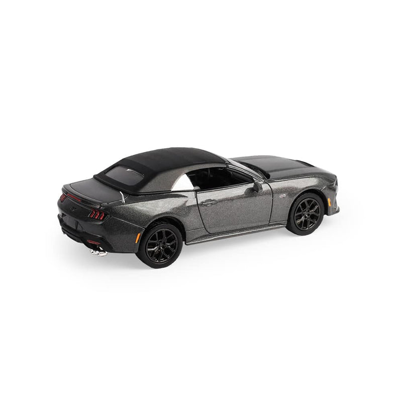 1/64 2024 Ford Mustang1 GT 5.0 Convertible, Dark Matter Gray, The Mustang Stampede Series 2