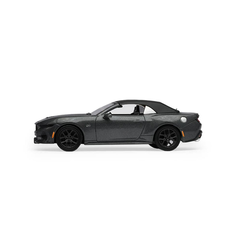 1/64 2024 Ford Mustang1 GT 5.0 Convertible, Dark Matter Gray, The Mustang Stampede Series 2