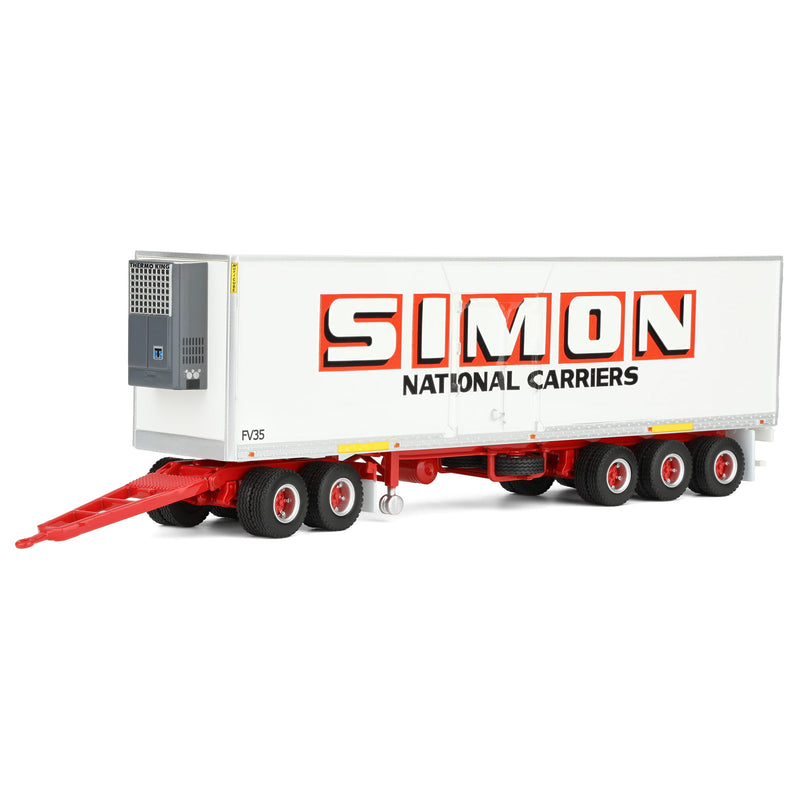 1/64 Simon National Carriers Freight Trailer with Dolly by Highway Replicas