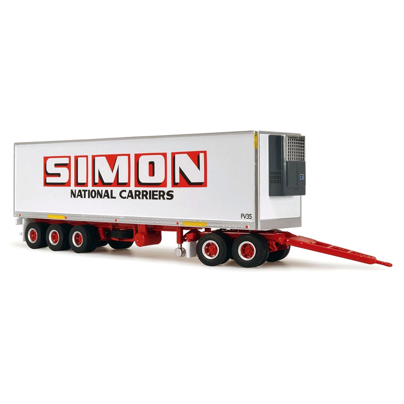 1/64 Simon National Carriers Freight Trailer with Dolly by Highway Replicas