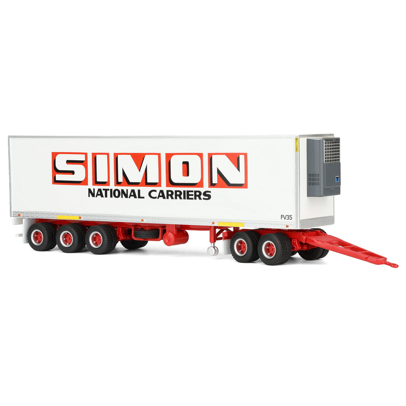 1/64 Simon National Carriers Freight Trailer with Dolly by Highway Replicas