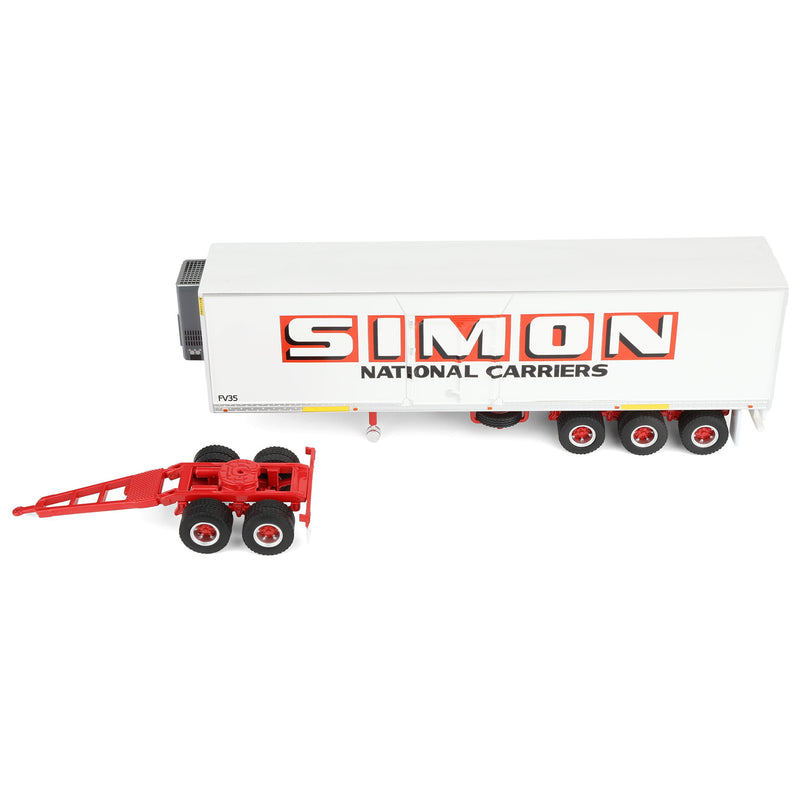 1/64 Simon National Carriers Freight Trailer with Dolly by Highway Replicas