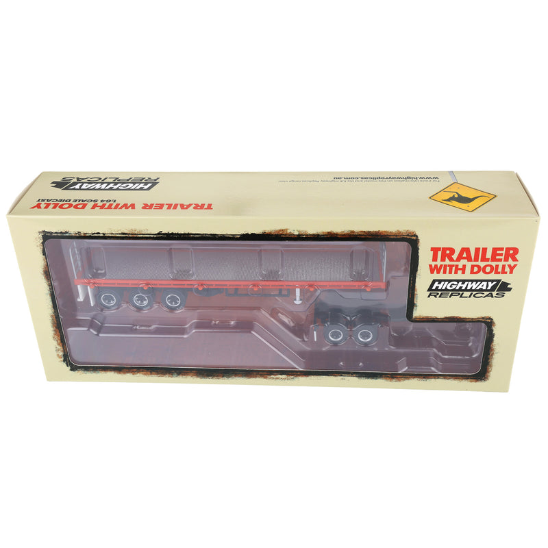 1/64 Brambles Manford Flatbed Trailer and Dolly by Highway Replicas