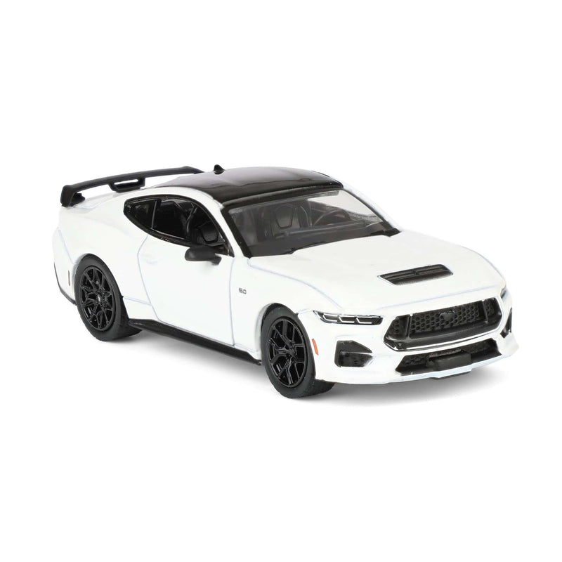 1/64 2024 Ford Mustang, Oxford White, GreenLight Muscle Series 30
