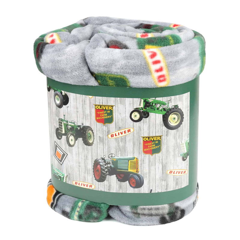 Oliver Tractors 62in x 72in Fleece Blanket