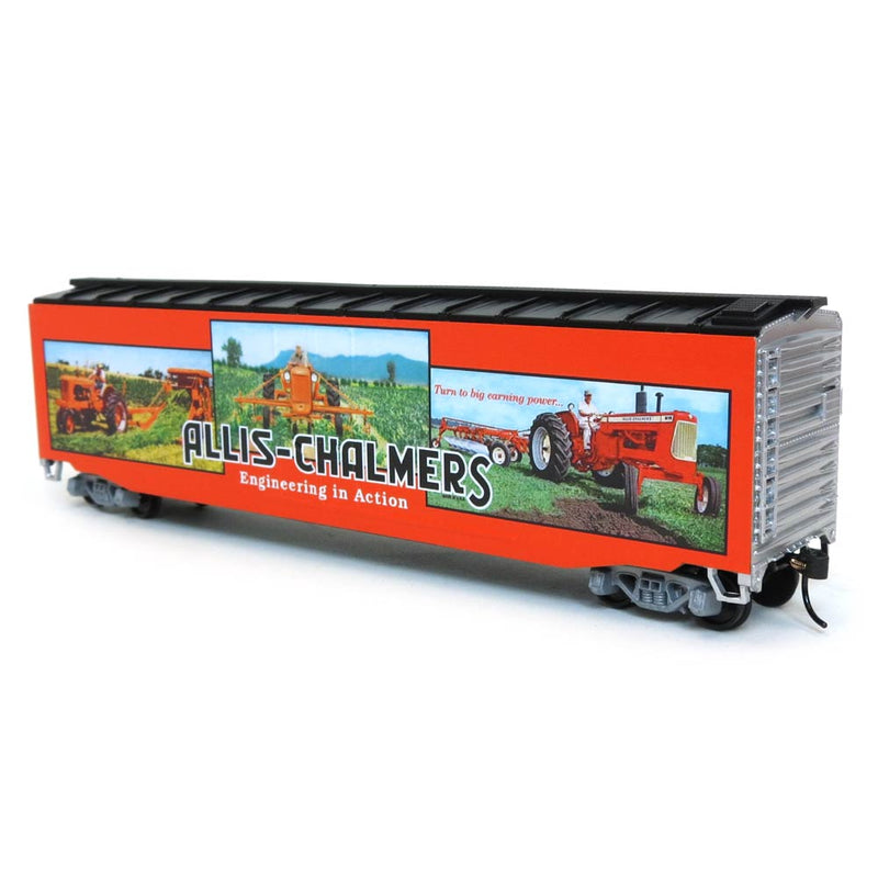HO Scale Allis Chalmers 50' Boxcar "Engineering in Action" #4 in Series Limited Edition by The Bradford Exchange