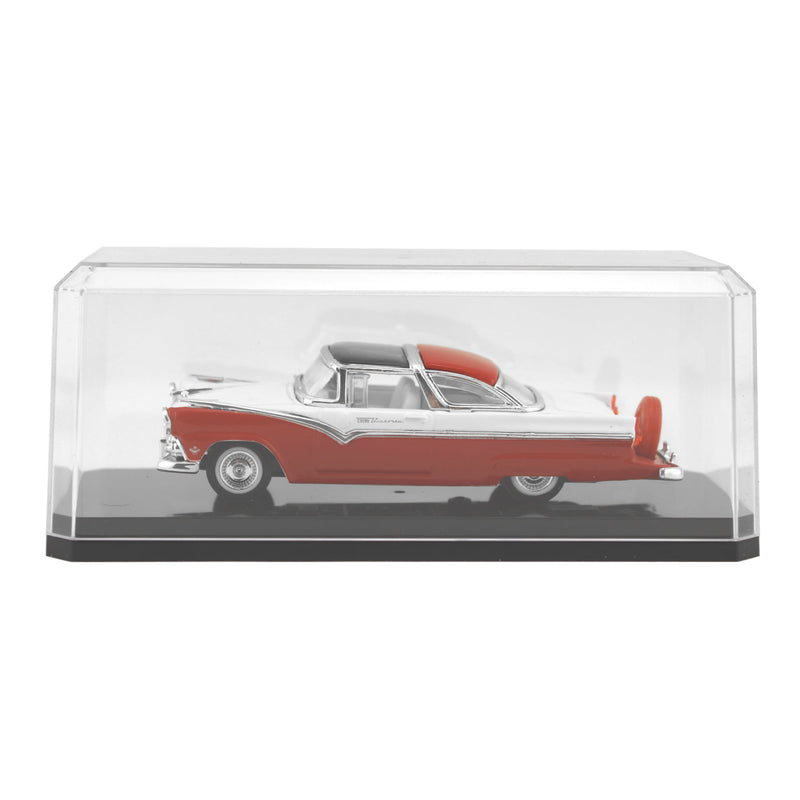Clear Acrylic Display Case with Black Base 6.33 x 2.76 x 2.57 Inch