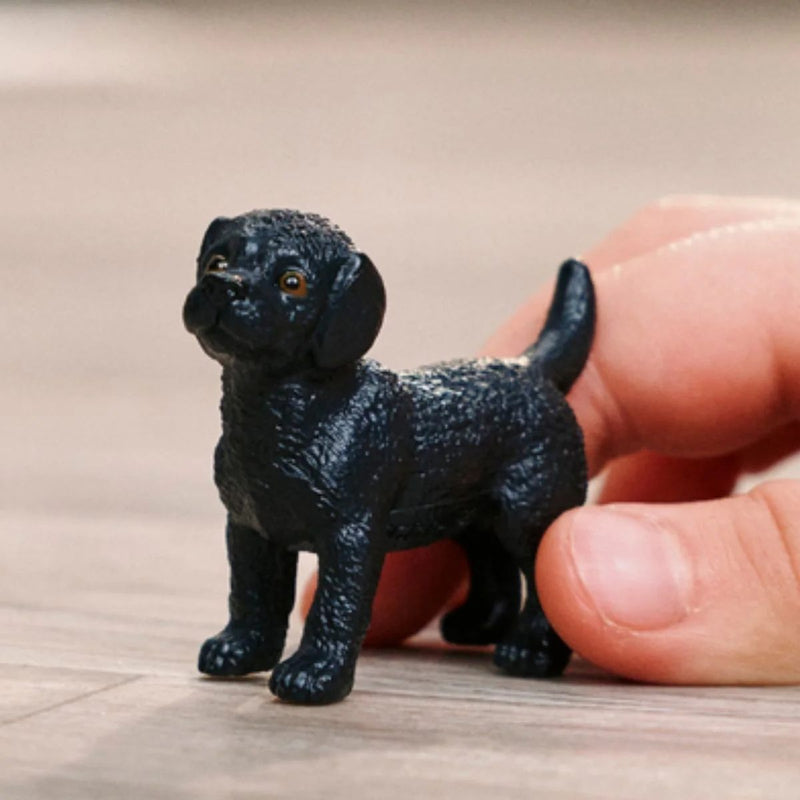Black Labrador Retriever Puppy by Schleich
