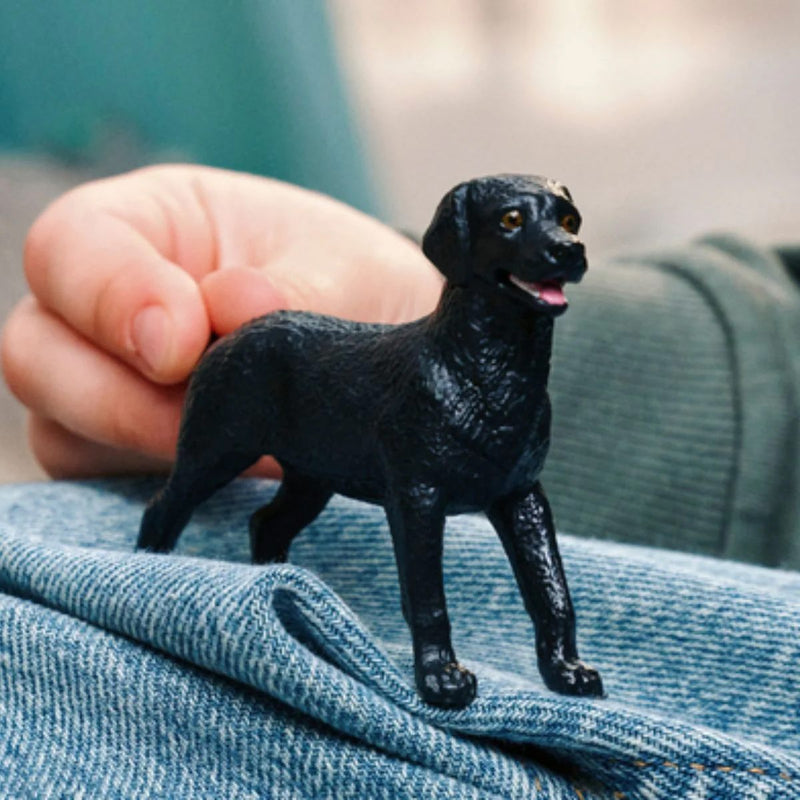 Female Black Labrador Retriever Dog by Schleich