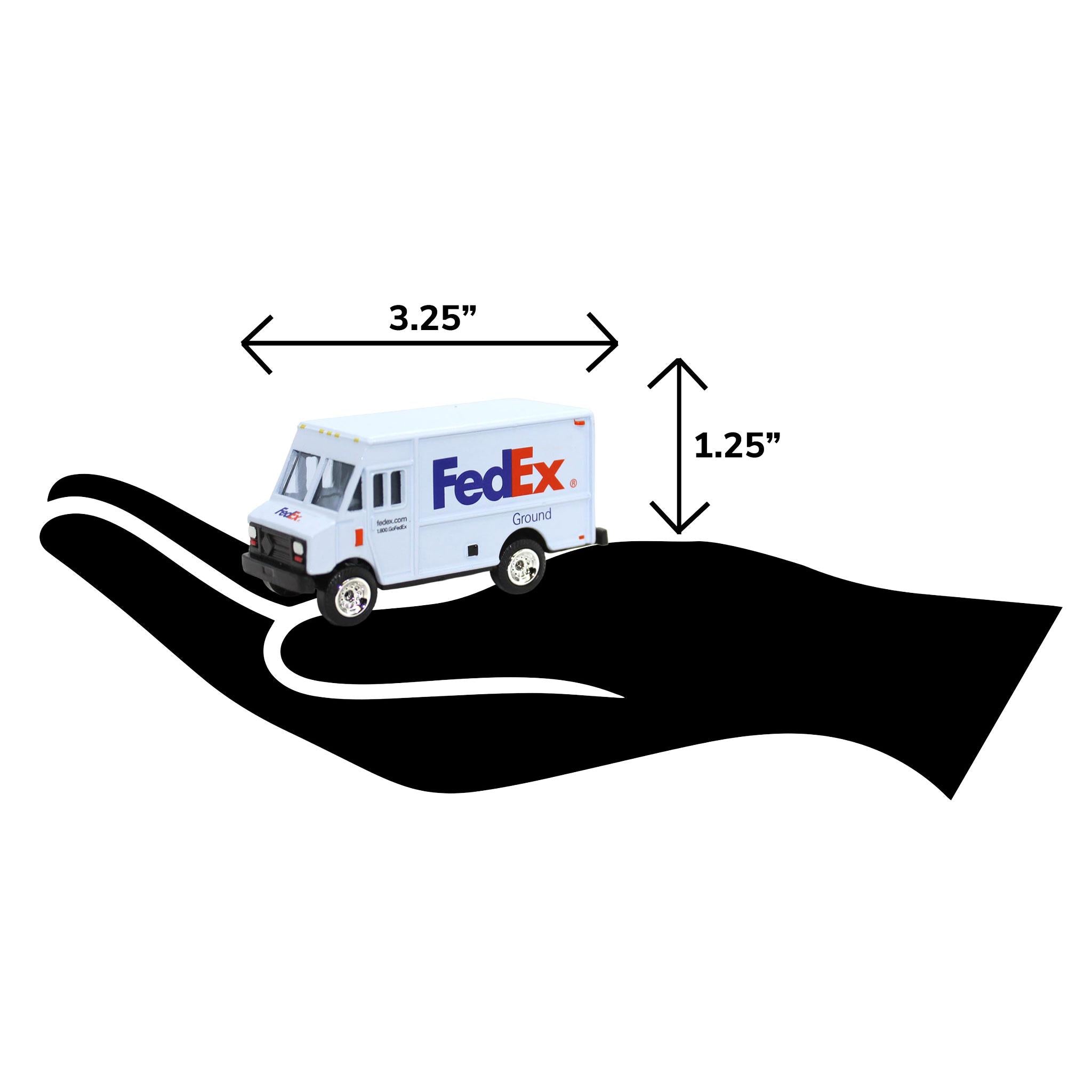 1/64 FedEx Ground Diecast Delivery Truck — Outback Toys