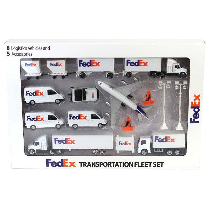 (B&D) FedEx Transportation Collector's Set - Damaged Box