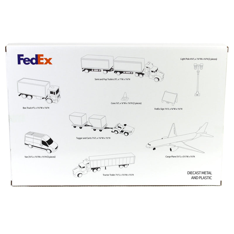 (B&D) FedEx Transportation Collector's Set - Damaged Box