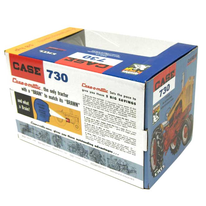 1/16 Case 730 Case-O-Matic Diesel Narrow Front Tractor, 2010 National Farm Toy Museum by ERTL