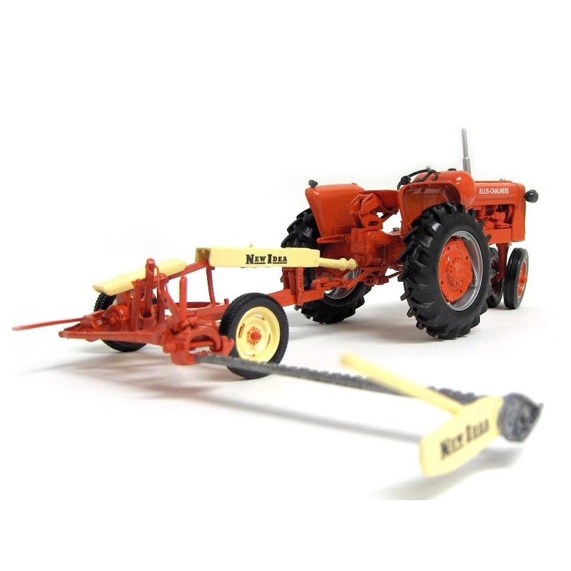 1/16 Allis Chalmers D-14 LP Gas Tractor with New Idea 254 Sickle Bar Mower by SpecCast