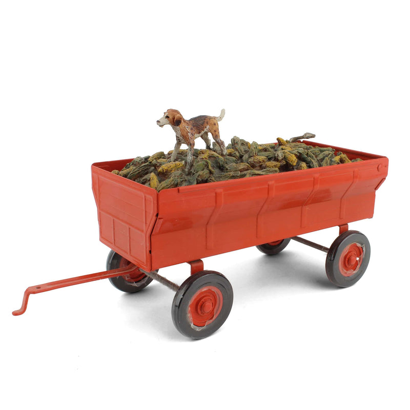 (B&D) Flare Barge Wagon with Corn Load by ERTL - Damaged Item