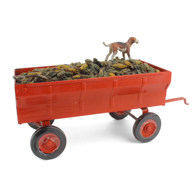 (B&D) Flare Barge Wagon with Corn Load by ERTL - Damaged Item