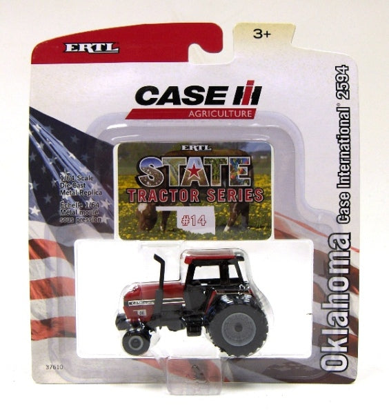 (B&D) 1/64 Case IH 2594, #14 50 States Series (OKLAHOMA)- Incorrect Packaging