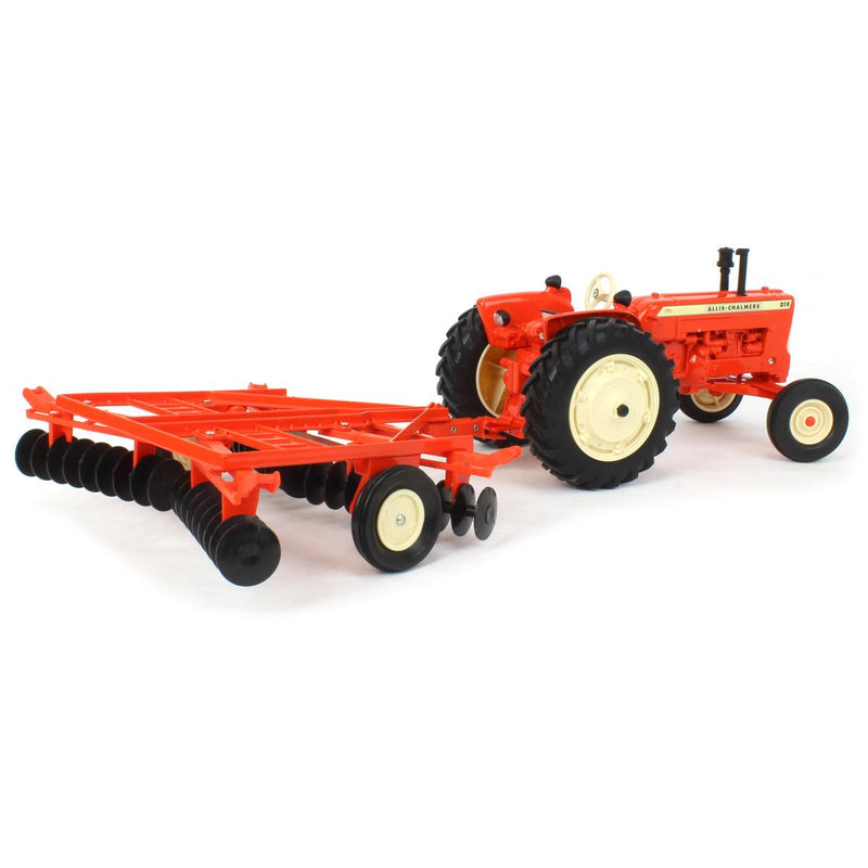 (B&D) 1/16 Allis Chalmers D19 with Disk Harrow by ERTL - Damaged Item