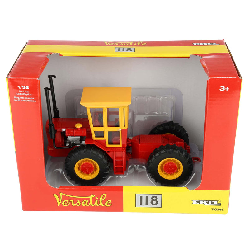 (B&D) 1/32 Versatile 118 Tractor with 4WD & Dual Exhaust by ERTL - Damaged Box
