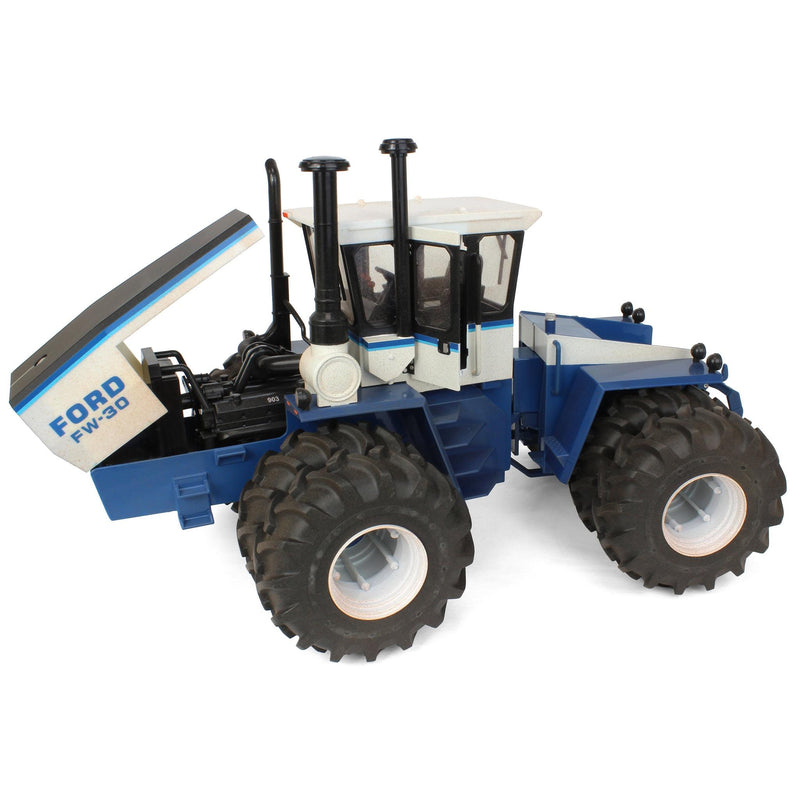 (B&D) Field Work Dust Chase Unit ~ 1/16 Ford FW-30 4WD Tractor with Duals, Toy Tractor Times 41st Anniv, ERTL Prestige - Damaged Box