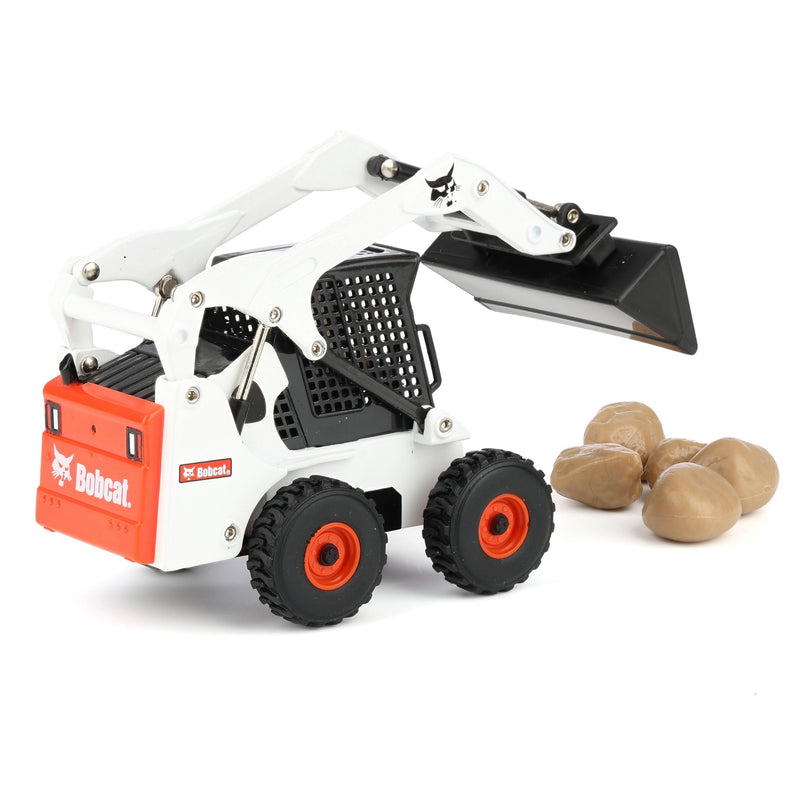 1/32 Bobcat Skid Steer Construction Play Set with 20 Pieces by ERTL