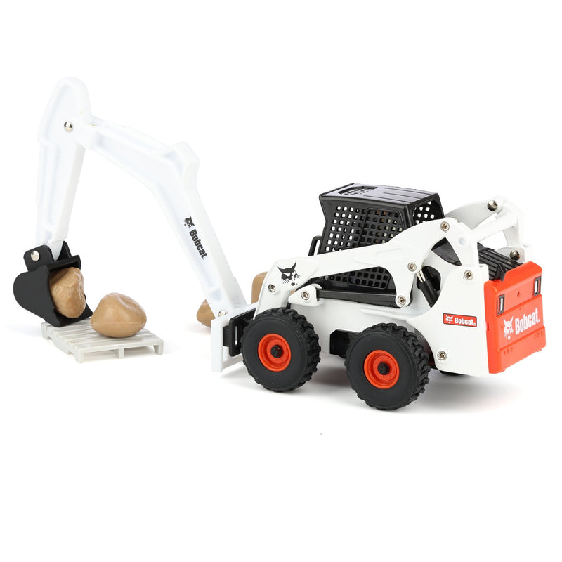 1/32 Bobcat Skid Steer Construction Play Set with 20 Pieces by ERTL