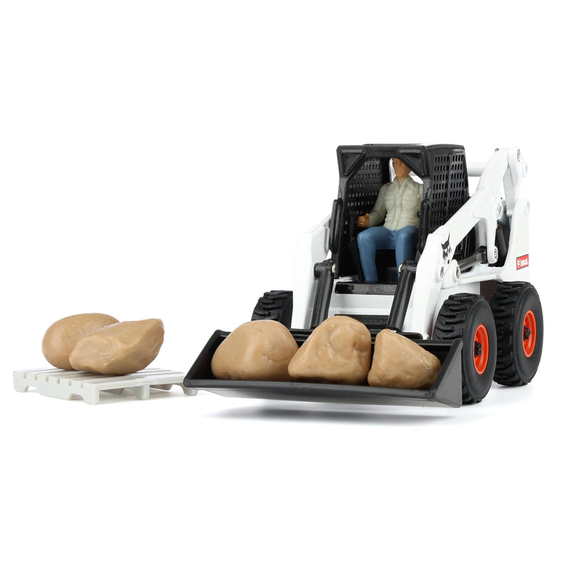 1/32 Bobcat Skid Steer Construction Play Set with 20 Pieces by ERTL