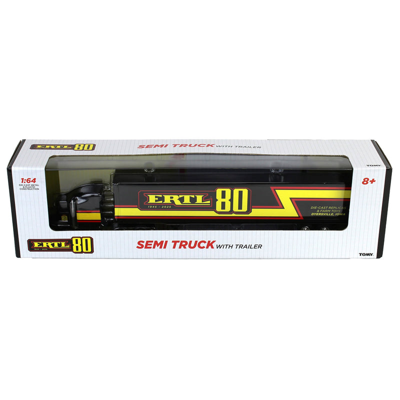 1/64 ERTL 80 Semi Truck with Box Trailer, 80 Years of ERTL, 2nd in Series
