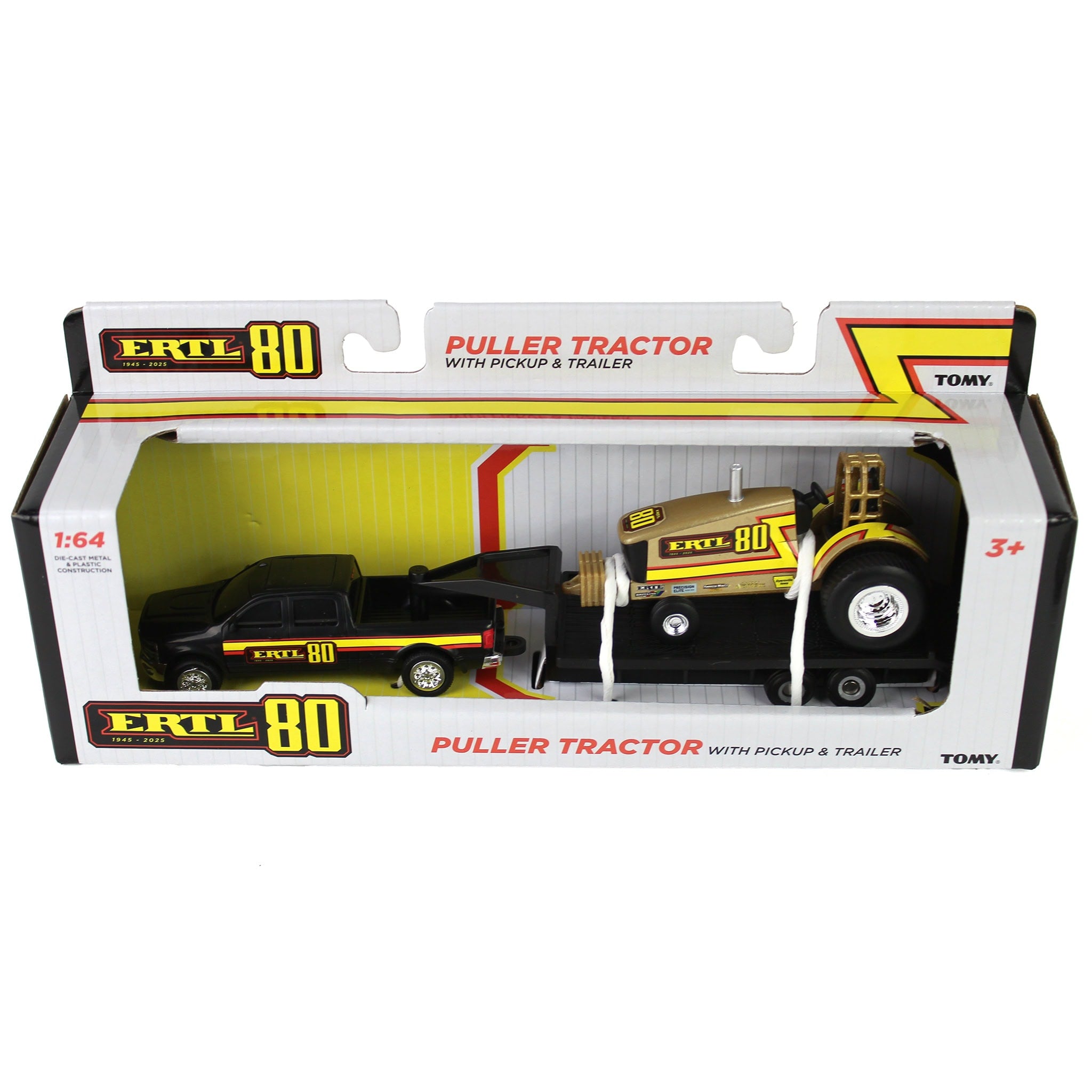 Chase Unit ~ 1/64 ERTL 80th Anniversary Pulling Tractor with