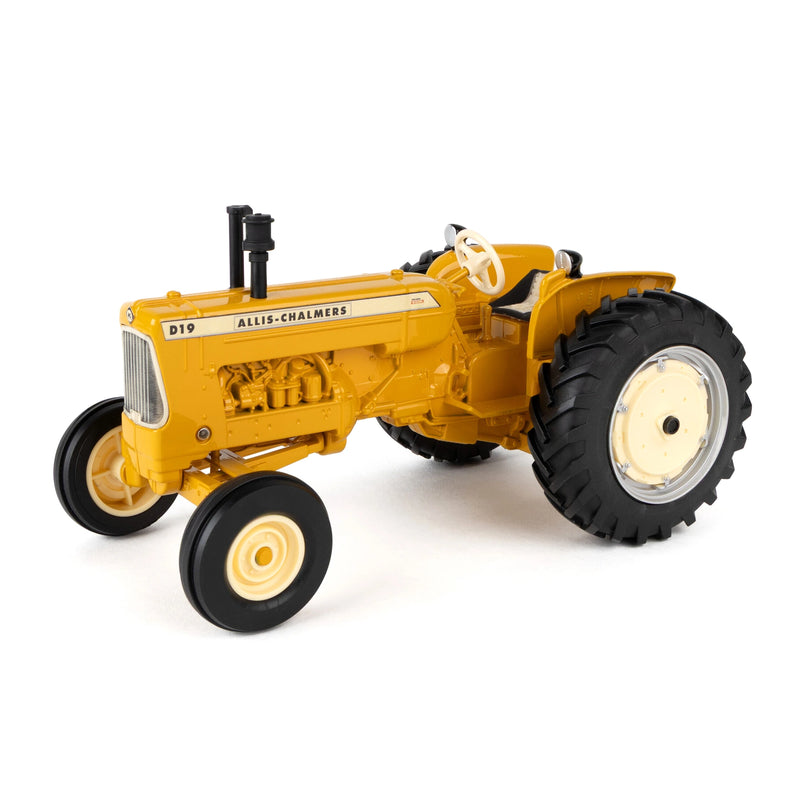 Yellow-Painted Chase Unit ~ 1/16 Allis Chalmers D-19 Diesel Tractor with Wide Front by ERTL