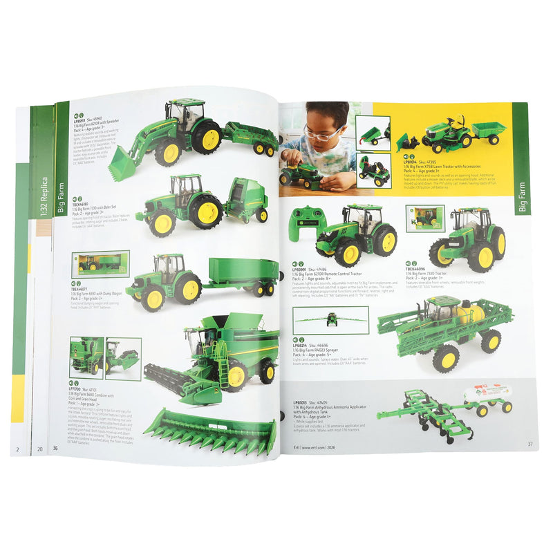 2026 ERTL John Deere Full Size Catalog