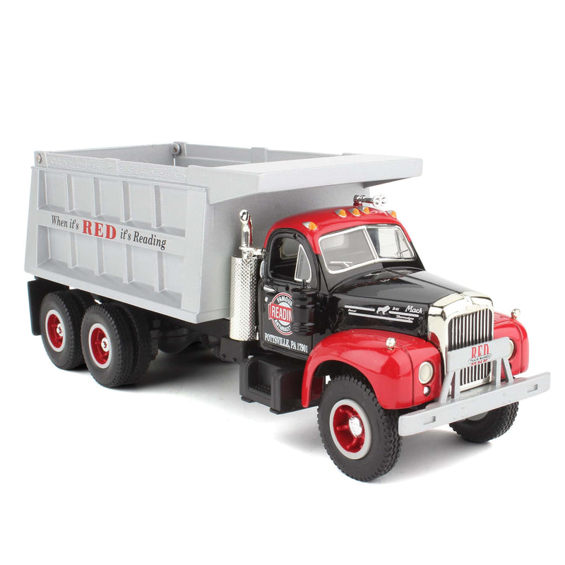 1/34 1960 Mack B-61 Dump Truck, Reading Anthracite by First Gear