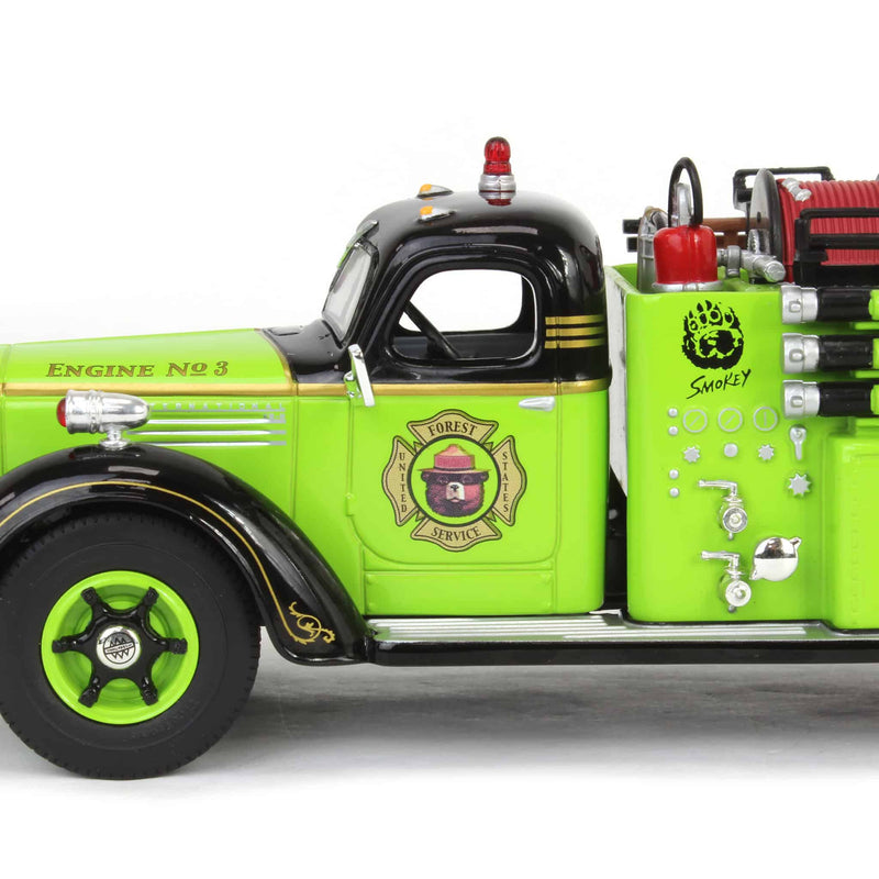 1/34 1949 KB-8 International Fire Truck by First Gear, Smokey Bear