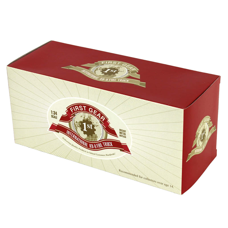 1/34 1949 KB-8 International Fire Truck by First Gear, Smokey Bear