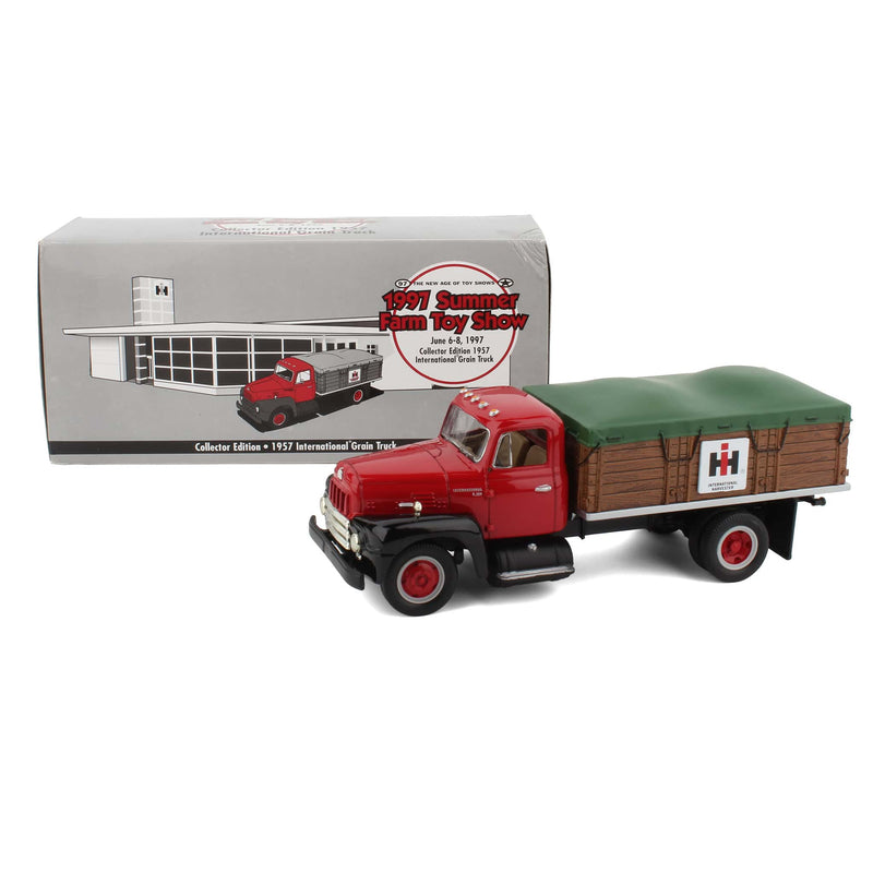 1/34 1957 International Grain Truck, 1997 Summer Farm Toy Show by 1st Gear