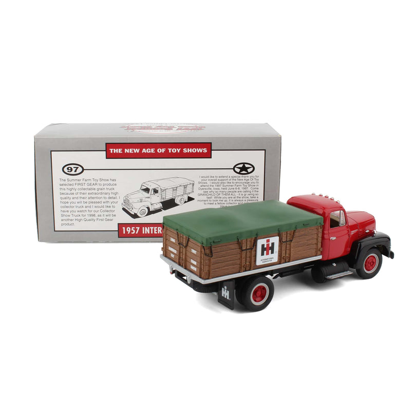 1/34 1957 International Grain Truck, 1997 Summer Farm Toy Show by 1st Gear