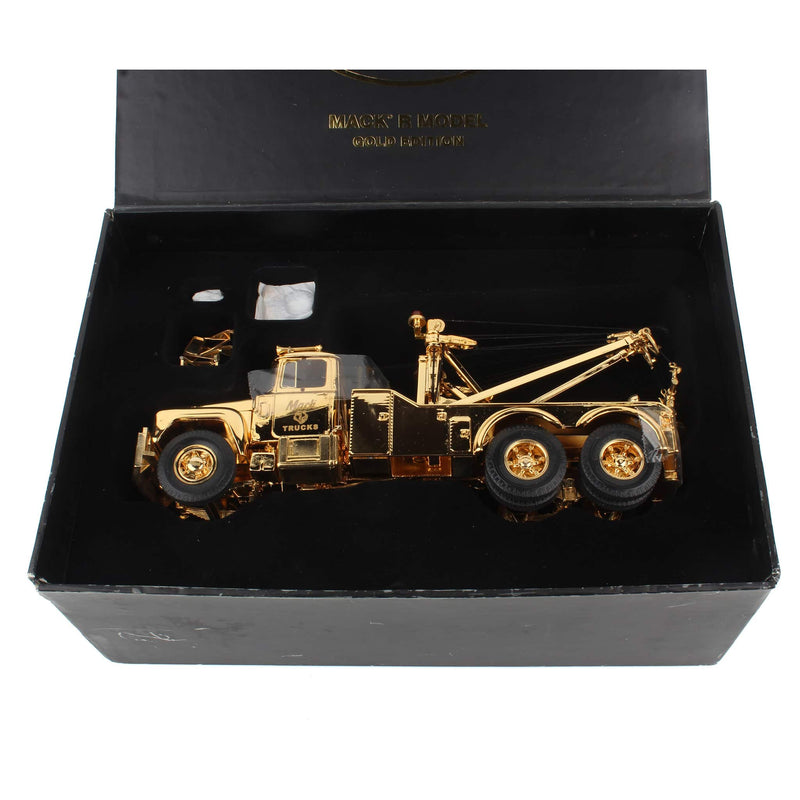 1/34 Mack R Model Tow Truck / Wrecker, Gold Edition by First Gear