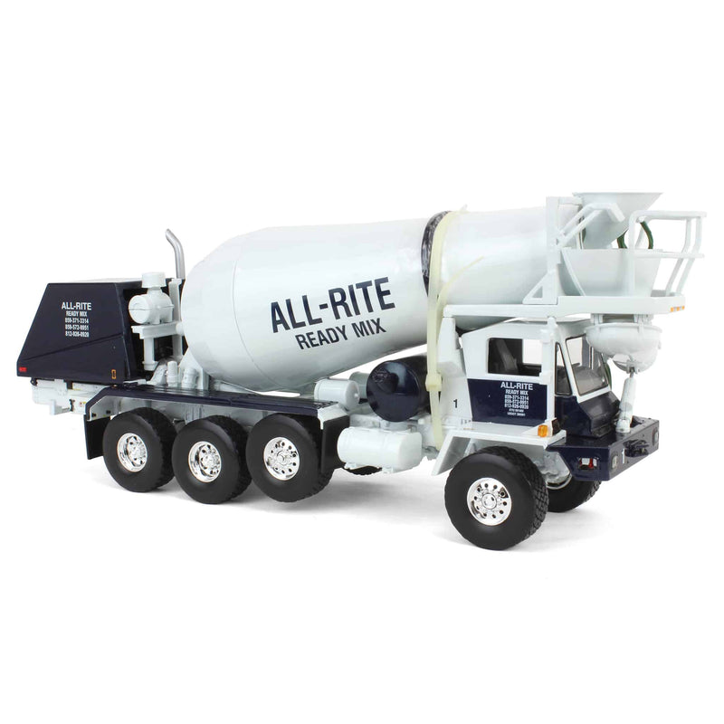 1/34 Oshkosh Front Discharge Concrete Mixer, All-Rite Ready Mix by First Gear