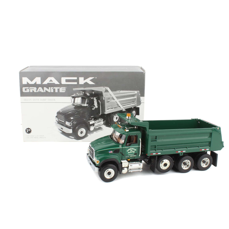 1/34 Mack Granite Heavy Duty Dump Truck, Lehigh Valley Site Contractors by First Gear