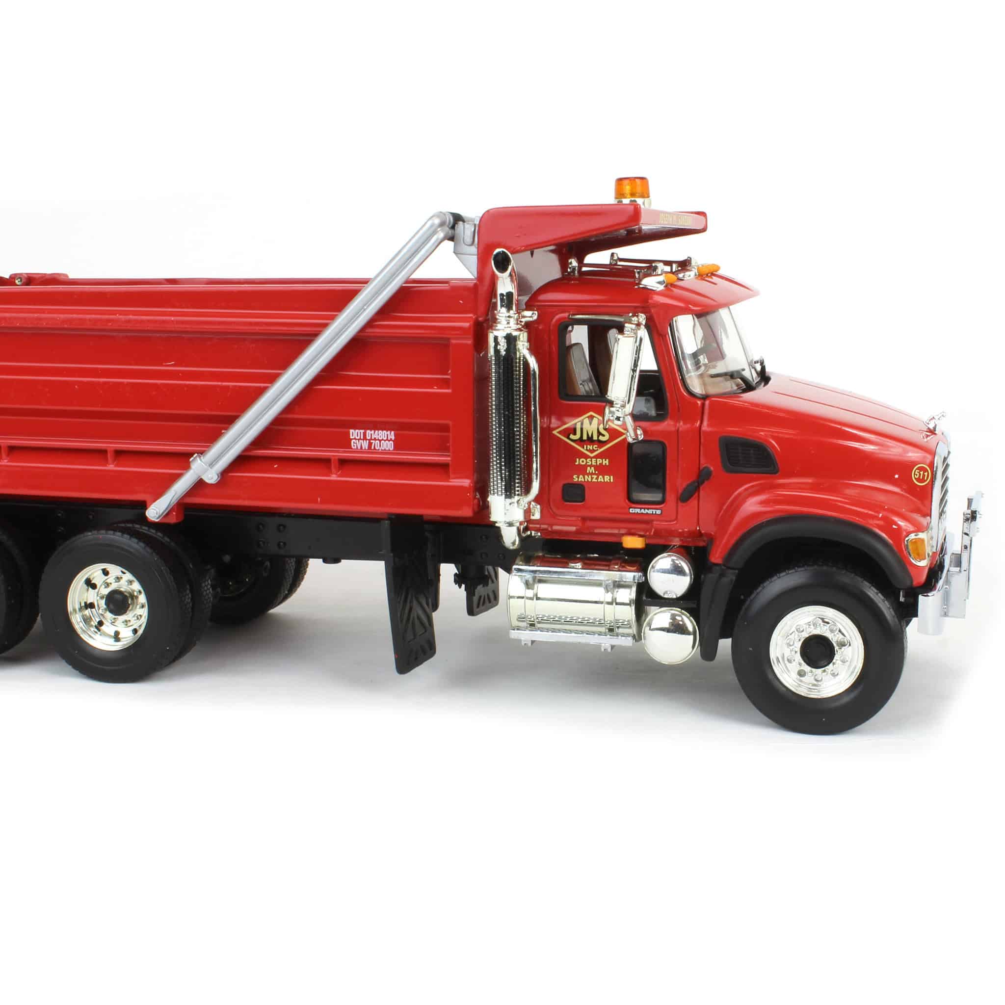 1/34 Mack Granite Dump Truck, Joseph M. Sanzari by First Gear