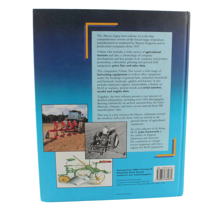 The Massey Legacy Volume #1 Hardcover Book by John Farnworth