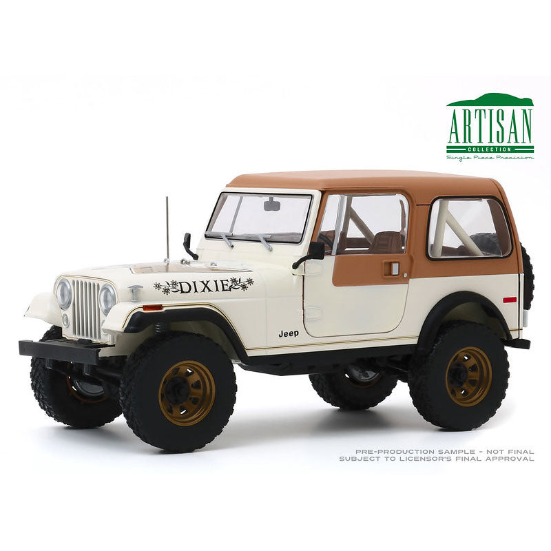 1/18 1979 Jeep CJ-7 Golden Eagle Dixie, Artisan Collection by